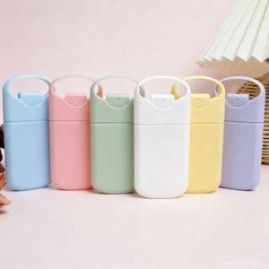 30ml Round Pull Tab Card Bottle, Refillable Perfume Spray Bottle, Fine Mist Bottle for Alcohol & Disinfectant