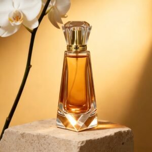 New Arrival Large Capacity Diamond Shape Wholesale Glass Perfume Bottle, Spray Bottle, Cross-Border Empty Bottle, Premium Refillable Bottle