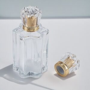 Factory Wholesale Large‑Capacity Glass Perfume Bottle, Portable Refillable Replacement Cosmetic Empty Spray Bottle