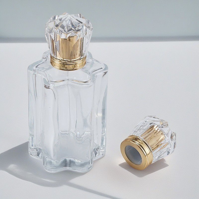 Factory Wholesale Large‑Capacity Glass Perfume Bottle, Portable Refillable Replacement Cosmetic Empty Spray Bottle