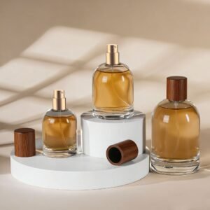 30/50/100ml Transparent Empty Glass Perfume Spray Refill Bottle