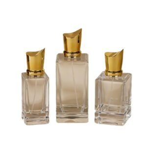 Wholesale Transparent Empty Glass Perfume Spray Bottle, 30/50/100ml Cosmetic Refill Bottle, Bare Bottle Only