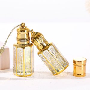 Wholesale Electroplated Glass Roll-on Bottle, Perfume & Essential Oil Roller Bottle, Large Order Competitive Price
