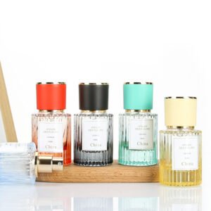 Factory Direct Wholesale 30ml High-end Glass Perfume Refill Spray Bottle, Portable Color Travel Empty Perfume Sample Bottle