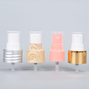 24‑Neck PP Plastic Fine Mist Sprayer, Half‑Cap Hand‑Press Pump, Spray Nozzle for Floral Water, Perfume Refill & Skin Care