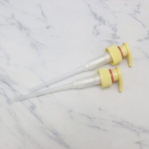 Factory Supply Press Lotion Pump, Yellow PP Plastic External Lotion Pump, Replacement Foam Pump Head In Stock