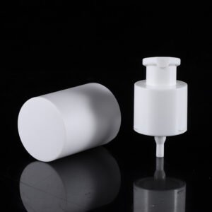 Wholesale In‑stock 20‑Neck Cosmetic Spray Pump, PP Plastic Dot‑mark Pump Head, Portable Full‑shroud Perfume Pump